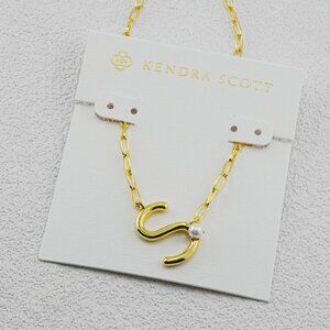 Kendra Scott Letter Necklace